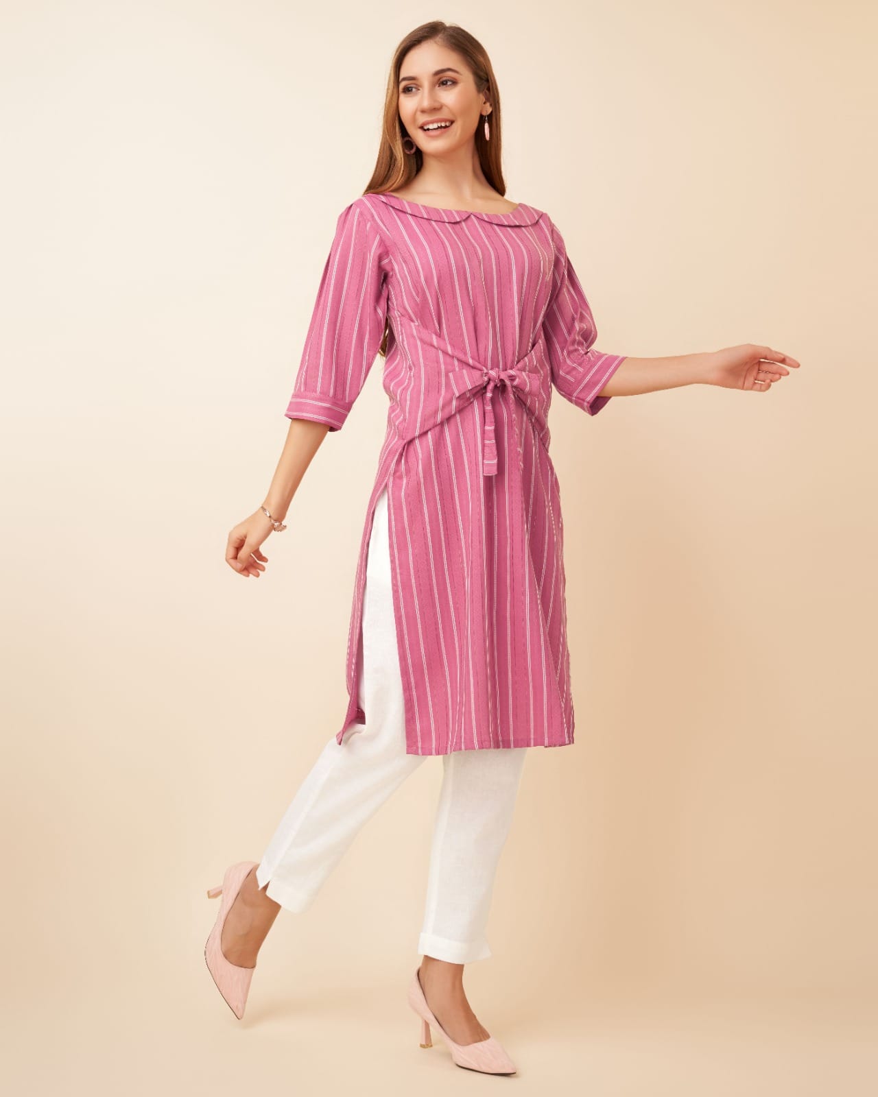 Rudra Creation Cotton Best kurti wholesale shop in Surat