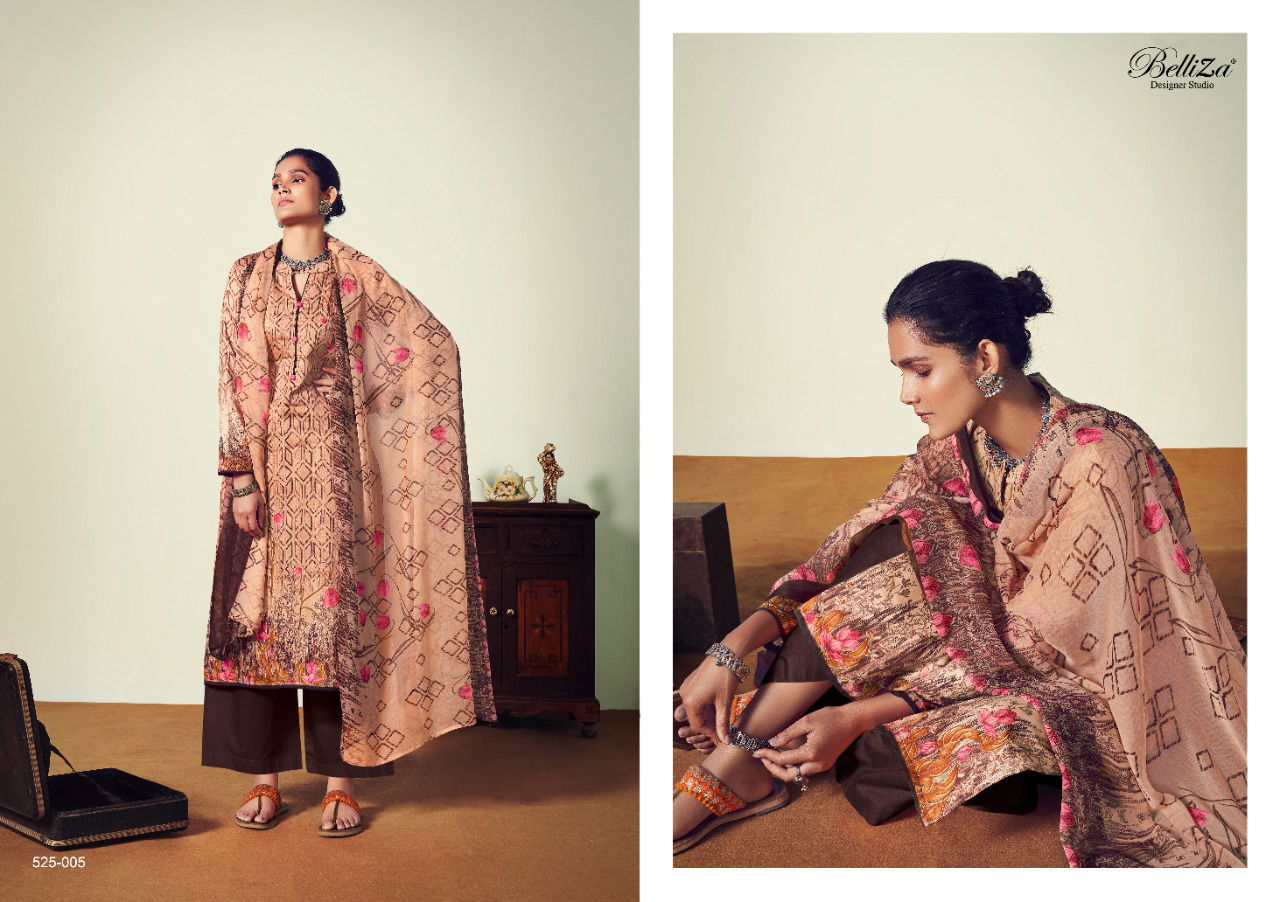 Belliza Muskaan Latest Fancy Casual Wear jam cotton Digital Printed Designer Dress Material Collection
