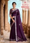 Mishka Vol 2 By Kashvi Linen Silk With Diamond Work Saree 