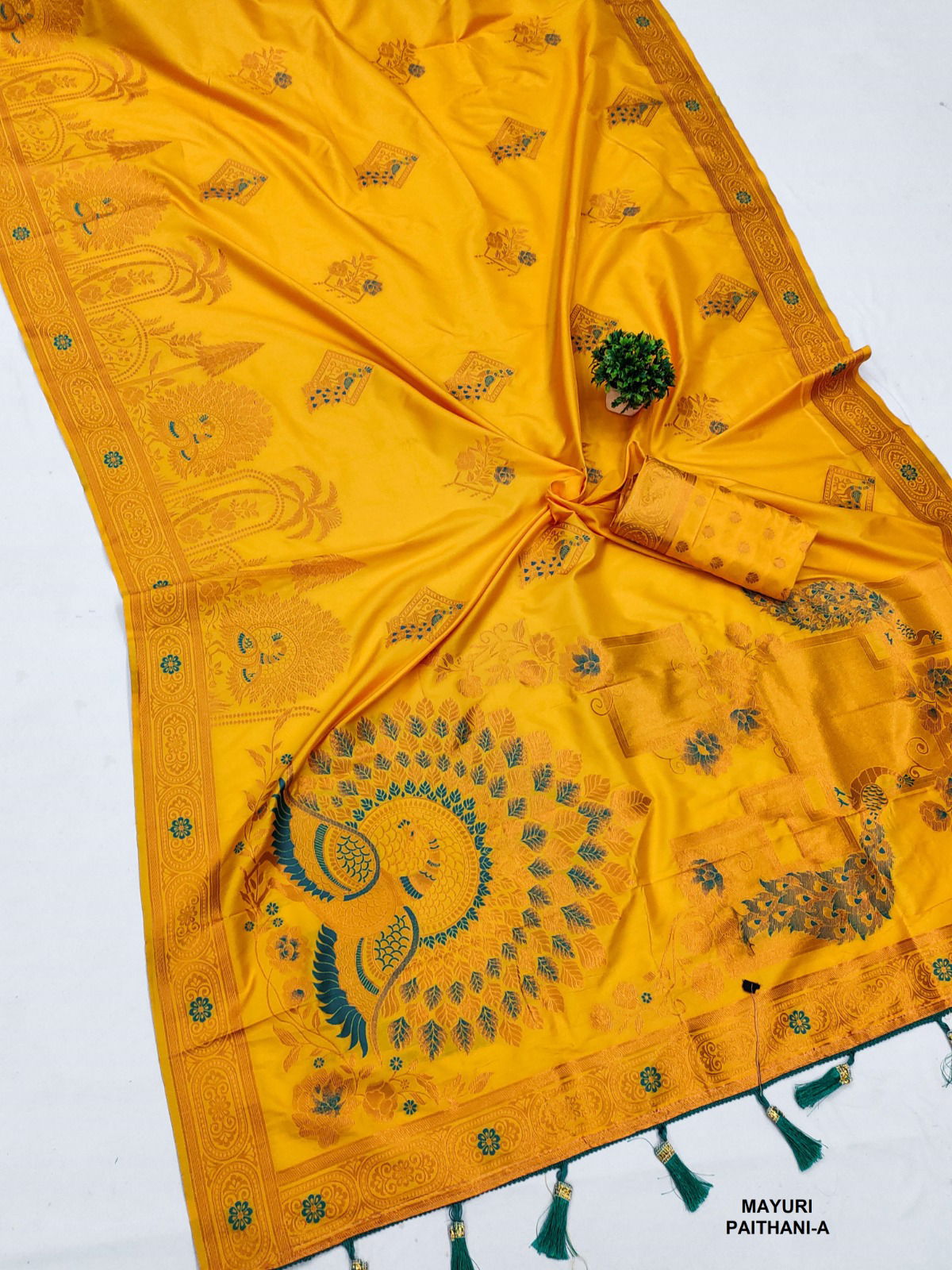 Mayuri Paithani A To F by Murti Nx Printed Paithani Silk Bulk Sarees Orders In India