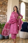 Naisha K 93 Cotton Angrakha Style Printed Kurti With Bottom Dupatta Wholesale Market In Surat