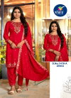 Avni By Vitara Silk Embroidery Online Kurti With Bottom Dupatta Wholesale