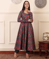 Dhruvi 329 Viscose Printed Surat Anarkali Kurtis With Bottom Dupatta Wholesale Market