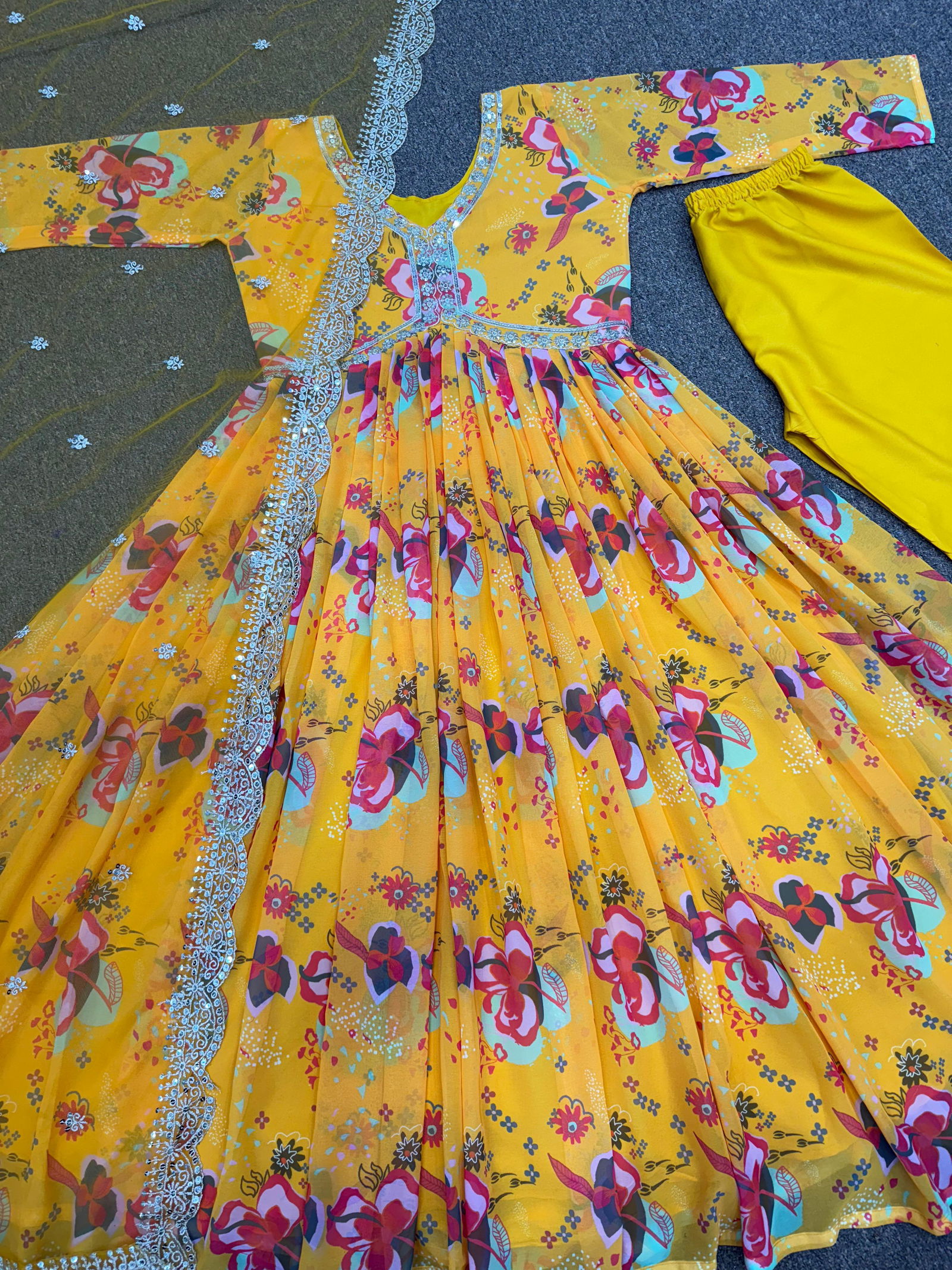 Code 441 Georgette Best Kurti Wholesale Shop in Surat