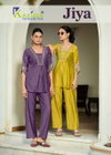 Jiya By Karissa Viscose Bombay Thread Work Co Ord Set Exporters In India
