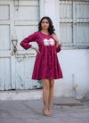 Tanyaa P 136 Premium Cotton Neck Side Hand Work Tunic Bulk Orders In India

