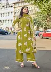 Manvari By Mittoo Rayon Handwork Kurti With Bottom Dupatta Wholesale Price In Surat