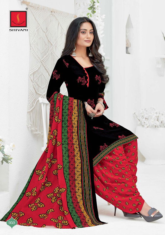 Shivani Pakhi 11 Regular Wear Cotton Printed Ready Made Salwar Suit Collection
