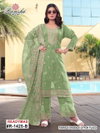 Ramsha R 1425 A To D Organza Pakistani Readymade Suits Wholesale Online