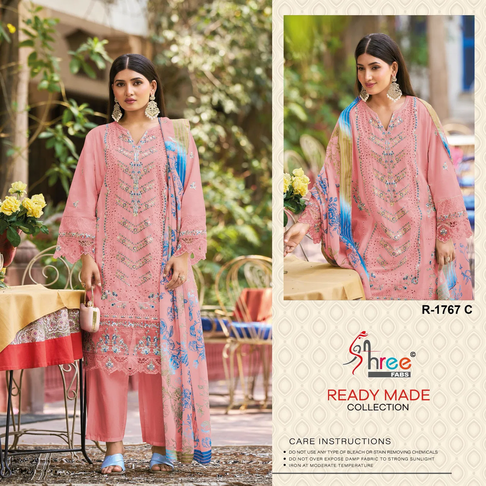 R 1791 By Shree Cambric Cottan Wholesale Pakistani Readymade Suits In India