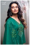 Izyra 4062 By Ganga Cotton Satin Designer Salwar Suits Wholesalers In Surat
