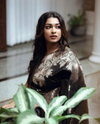Black Patti By Aab Designer Soft Lichi Silk Saree Wholesale Price In Surat