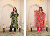 Naisha K 157 Vol 4 Chinon Printed Kaftan With Bottom Wholesale Suppliers In Mumbai