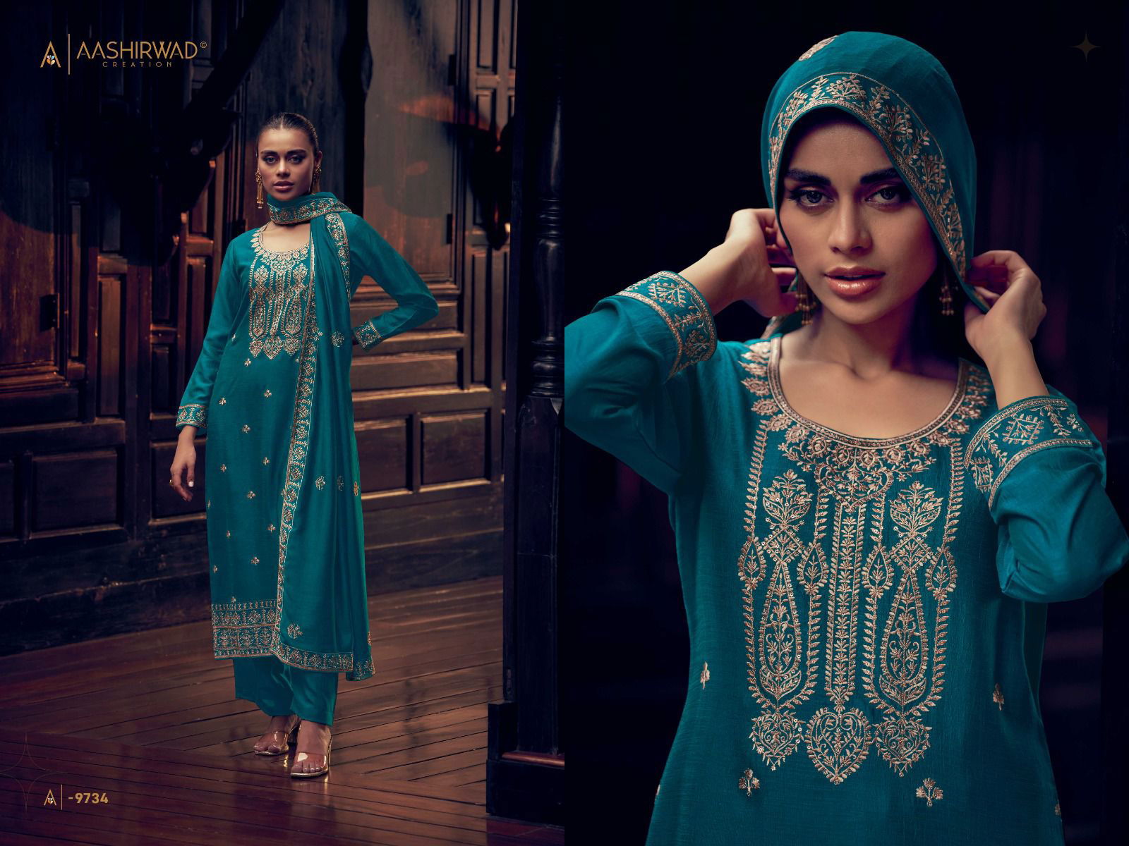 Tulip By Aashirwad Heavy Designer Salwar Suits Catalog