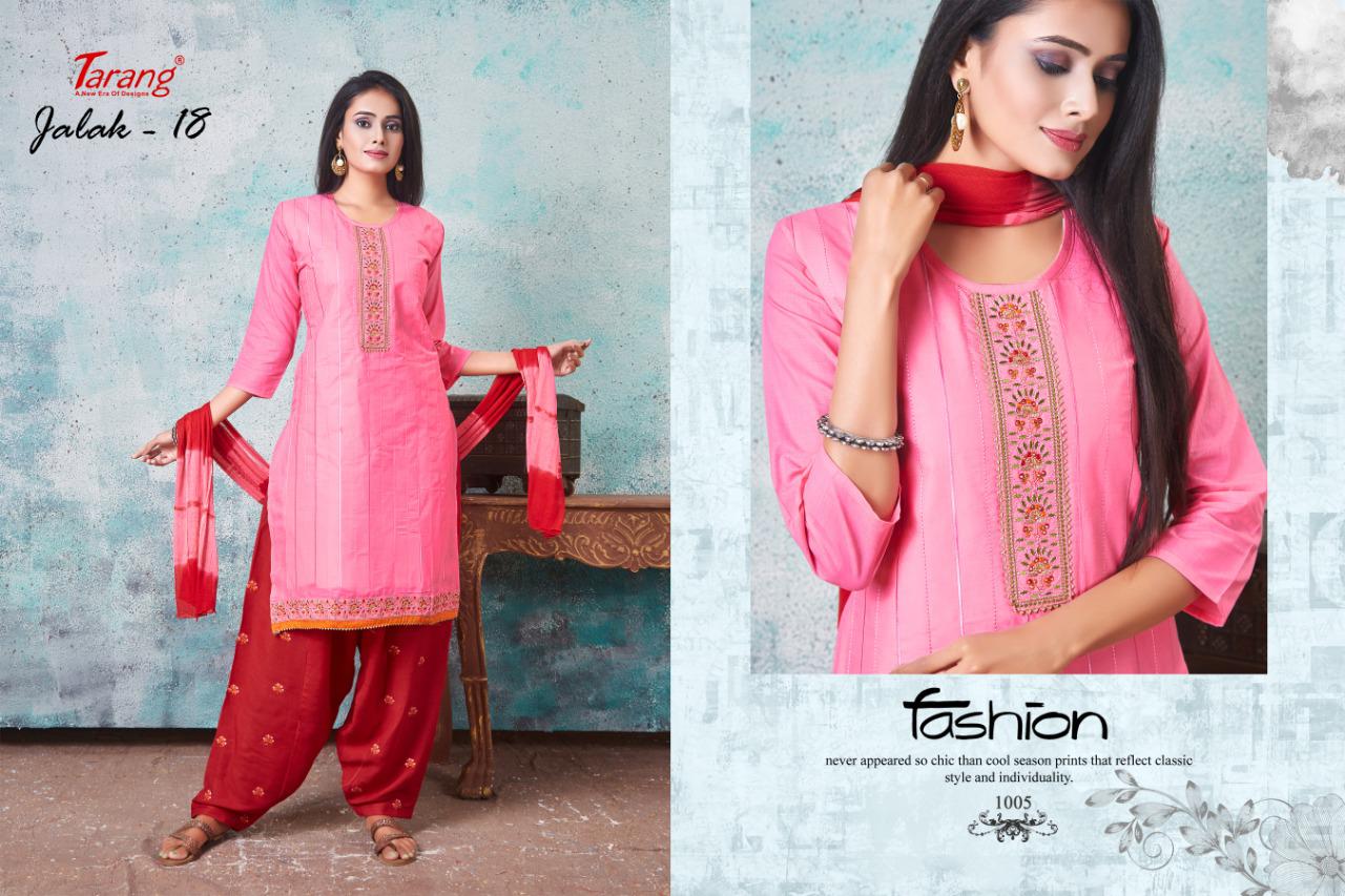 Tarang Jalak 18 Latest Designer Semi Lawn Cotton Dress Material With Nazneen Dupatta