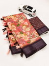 MG 288 Linen Digital Printed Wholesale Saree In India