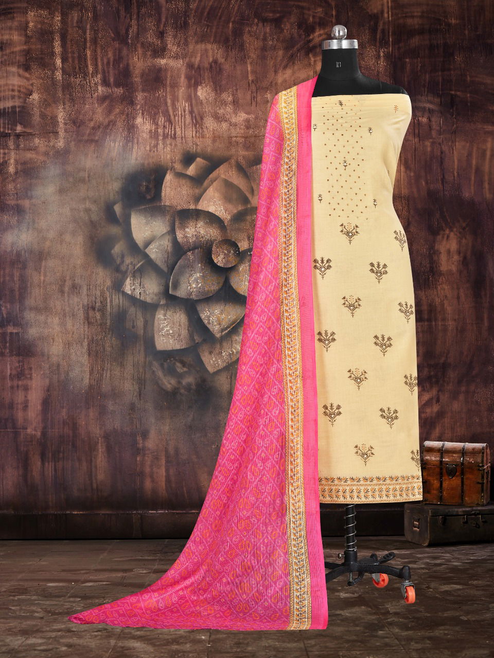 Bipson Khushboo 1735 Casual Wear Cotton Printed Dress Material
