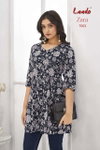 Zara Vol 7 By Laado Cotton Printed Surat Ladies Tunic Top Wholesale Market