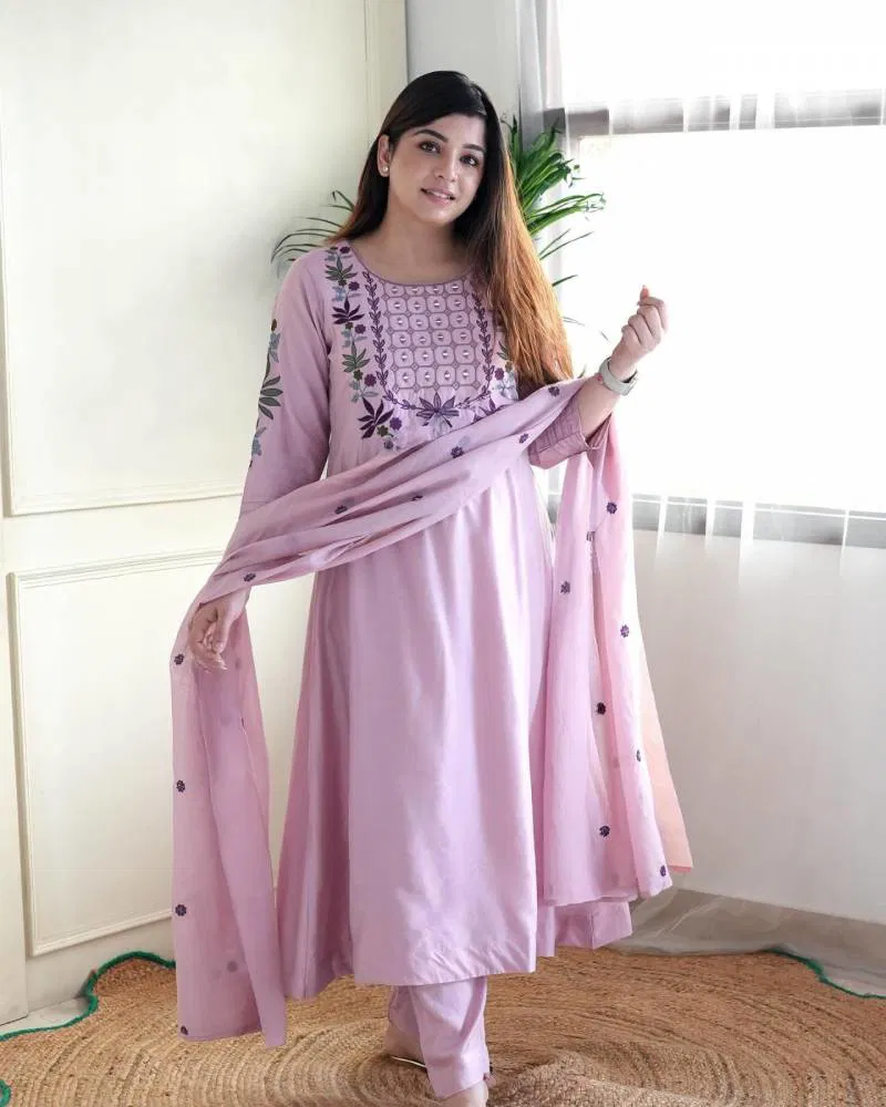 Navya Kurti 94 Chanderi Cottton Kurti Bottom With Dupatta Online Wholesale