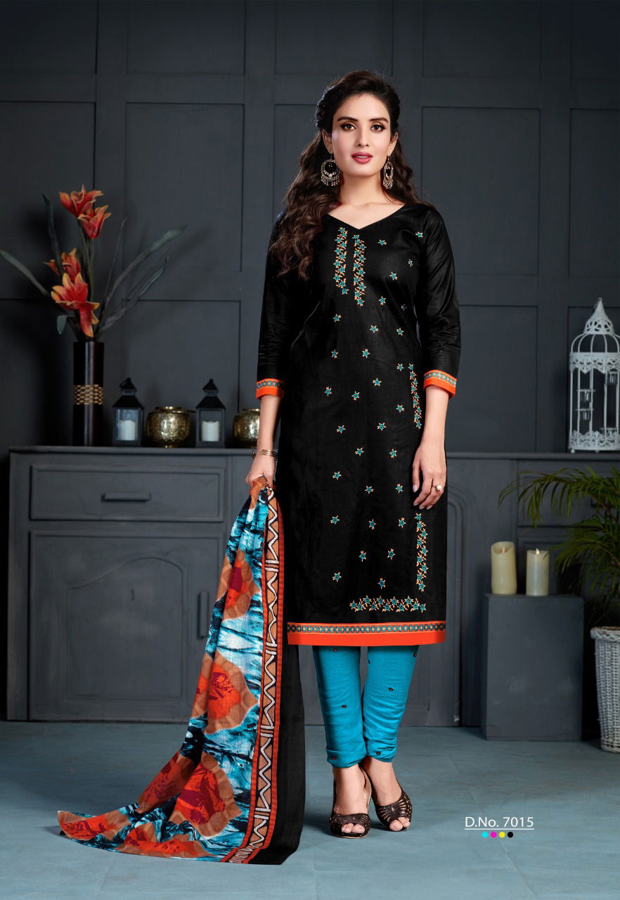 SC Laadki vol 7 Latest Designer Casual Wear Cotton Printed Dress Material Collection 
