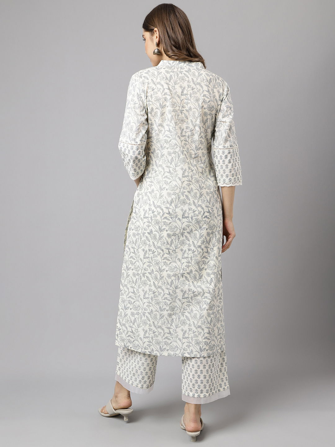 Fiorra SET0000 02 Printed Cotton Kurti With Palazzo Wholesale Market In Mumbai
