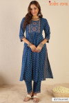 Indo Era 2573 Beautiful Cotton Printed Kurti With Bottom Wholesale Online