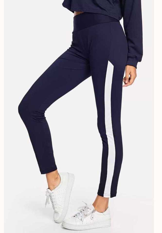 Drai Fit Polyster 4way Latest Fancy Comfortable 	Polyster Lycra Jegging
