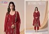 Aarrzoo By Vipul Crinkle Chiffon Embroidery Wholesale Designer Salwar Suits In India