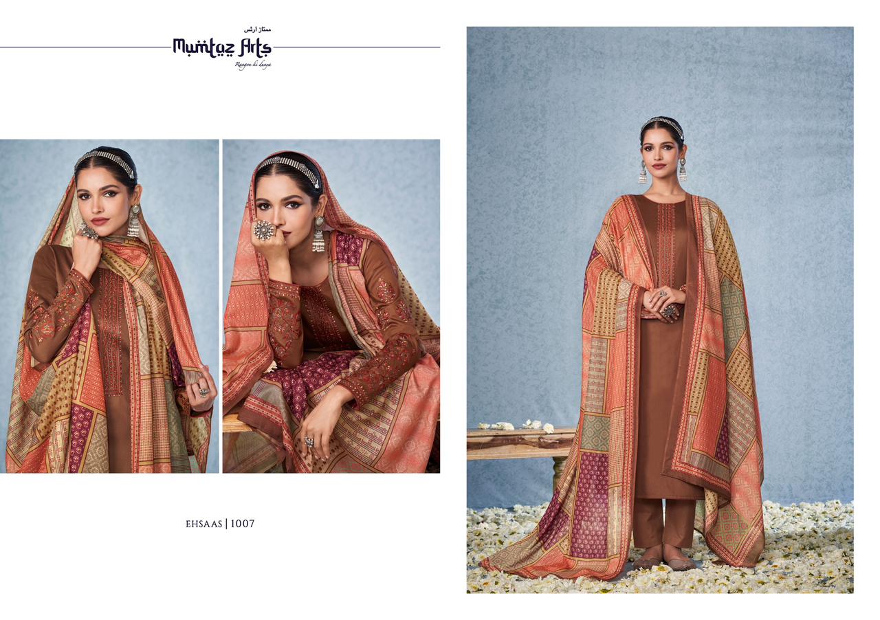 Mumtaz Art Ehsaas Digital Print Exclusive Salwar Kameez Catalog