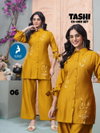Tashi By Kaya Casual Wear Vertican Printed Co Ord Set Exporters In India