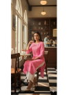 Naisha K 388 Vol 2 Cotton Plain Embroidered Chikankari Kurti Online Wholesale