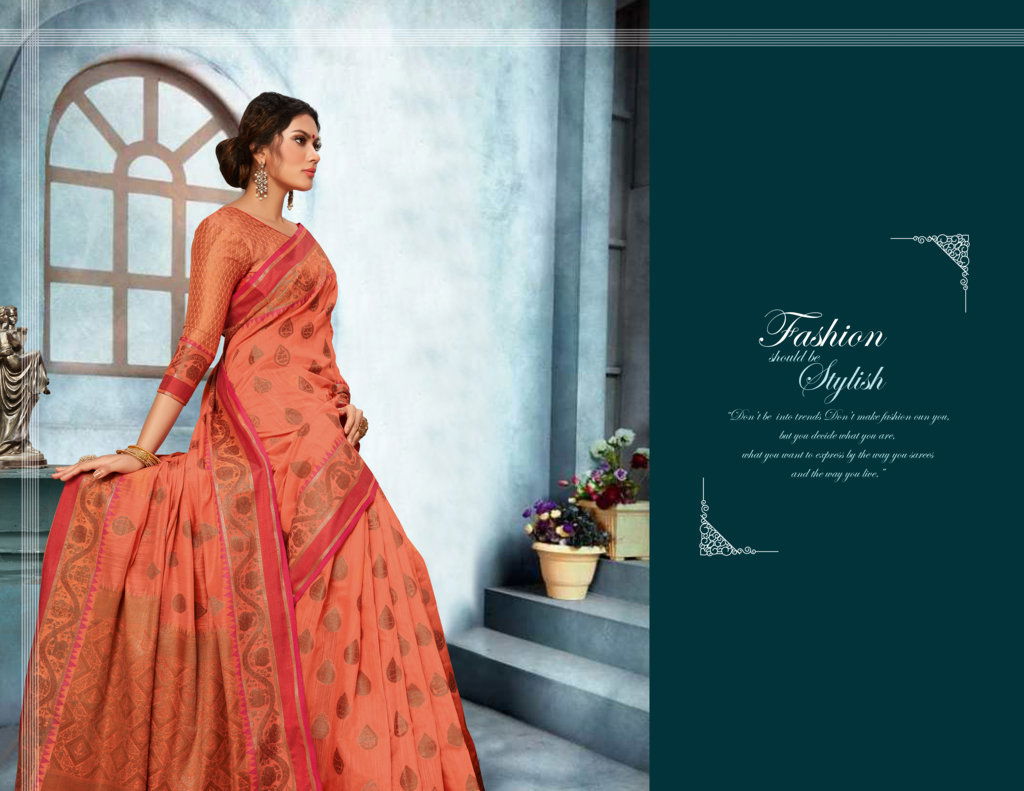 Sangam Shubhangi Latest Designer Collection Fancy Wedding Wear Heavy Linen silk Heavy Sarees

