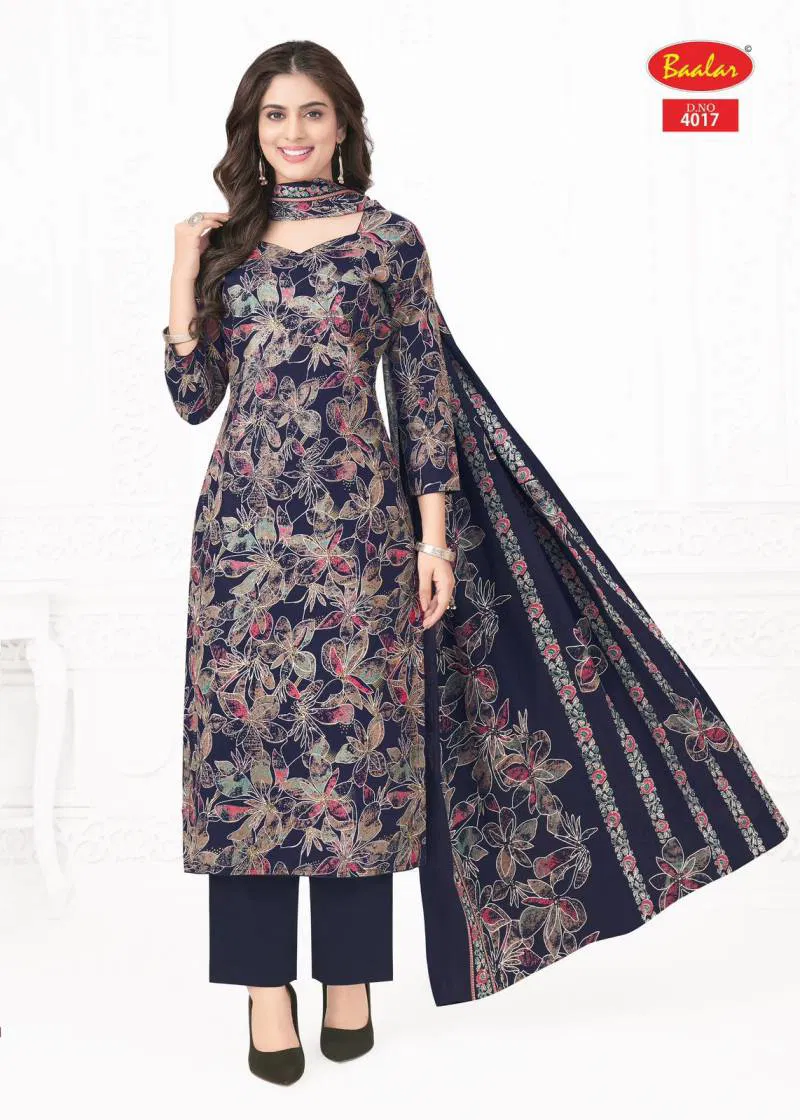 Pashmina Vol 4 By Baalar Lawn Cotton Printed Dress Material Exporters In India