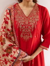 Dhruvi 355 Silk Embroidered Kurti With Pant Dupatta Wholesale Suppliers In Mumbai