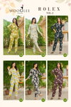 Rolex Vol 2 By Wooglee Casual Wear Rayon Printed Cord Set Wholesale In India