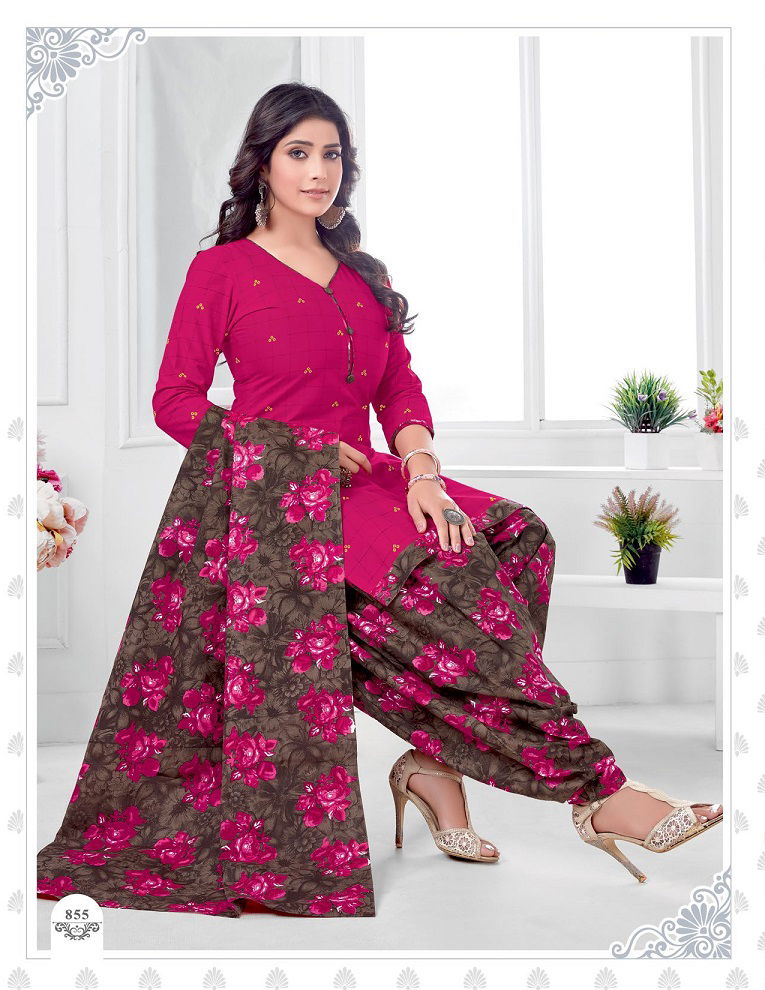 Kuber Geet Patiyala 8 Fancy Designer Latest Regular casual Wear  Pure Cotton Printed Dress Material Collection