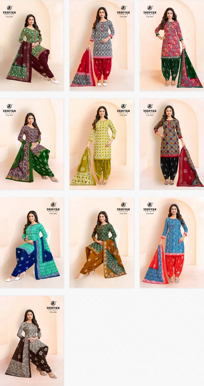 Batik Plus Vol 30 By Deeptex Cotton Dress Material Exporters In India