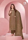 Begum By Alok Suit Viscose Reyon Printed Embroidery Dress Material Wholesale Market