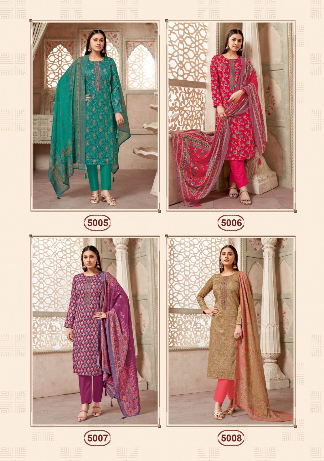 Suryajyoti Kalki Vol 5 Printed Cotton Dress Material Catalog
