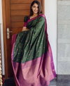 Soft Silk 5008 Lichi Silk Jacquard Work Occasion Wear Saree Orders In India
