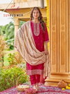 Sunflower By Aanchi Crystal Silk Kurti With Bottom Dupatta Wholesale Price In Surat
