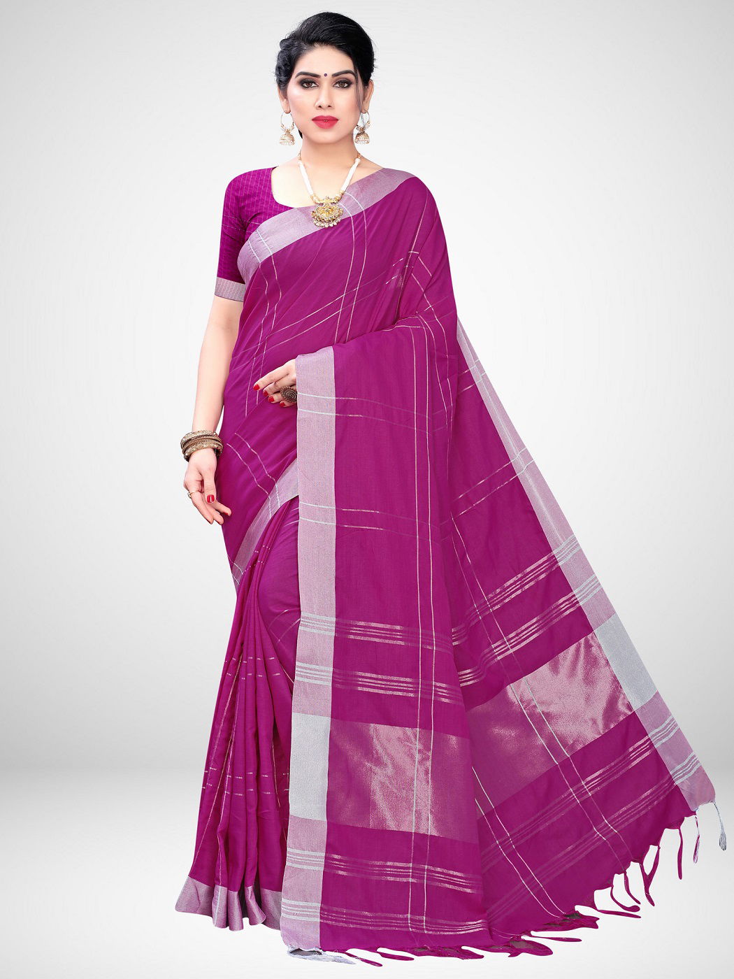 Ragini 1 exclusive Collection Of Casual Wear Cotton Blend Saree 