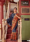Kalista Falak Causal Daily Wear Vichitra Silk Printed Designer Saree Collection
