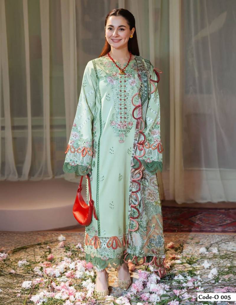 Jade Ombre Intezar Cotton Printed Dress Material Online Wholesale