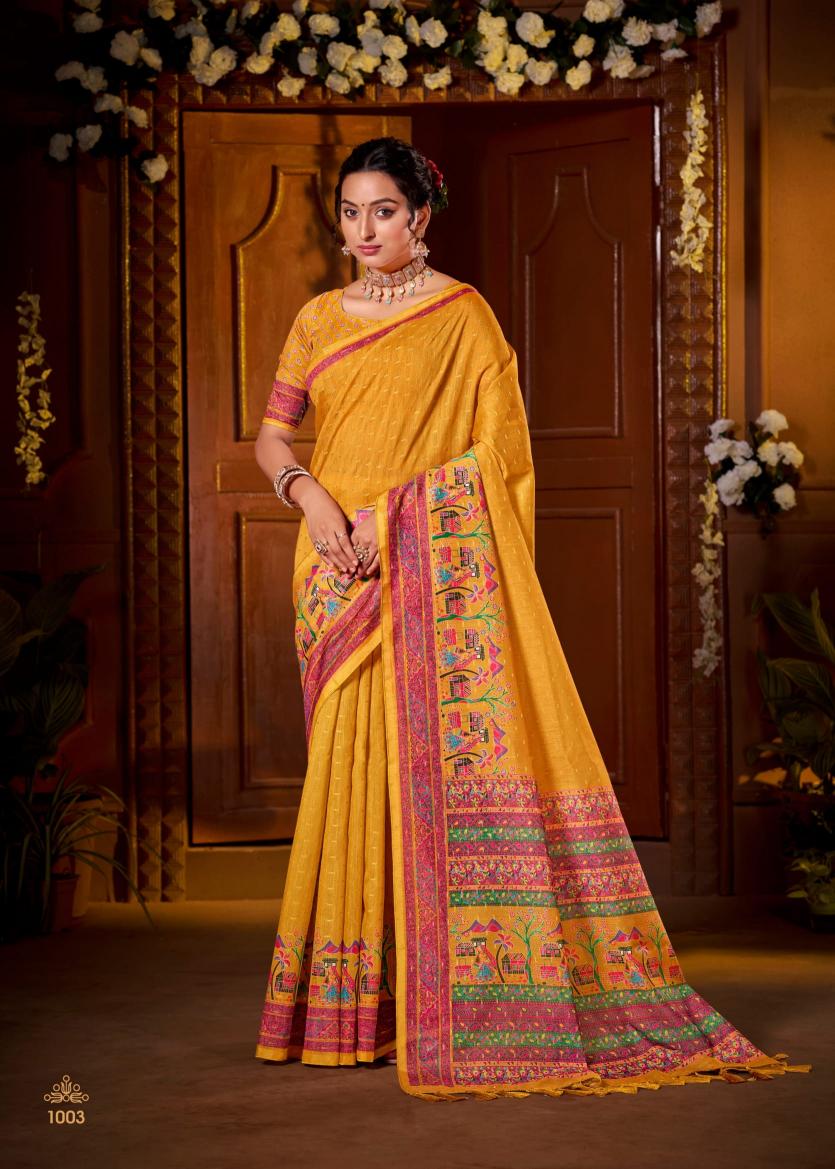 Alankarana Vol 3 By Sanskar Printed Cotton Saree Online Wholesale