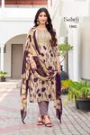 Saheli Vol 1 Rayon Foil Printed Wholesale Kurti With Bottom Dupatta In India
