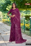Prima Weightless Georgette Bandhani Sarees Wholesale Market In India