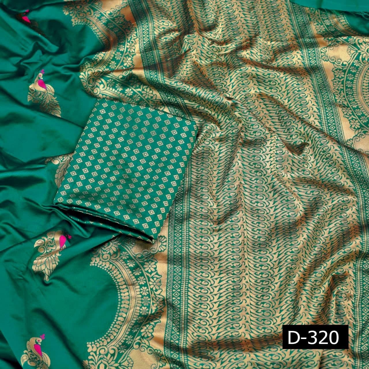 41 Festive Wear Designer Heavy Banarasi Silk Sarees Collection