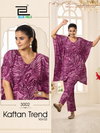 Kaftan Trend Vol 3 By Blue Hills Crape Printed Wholesale Kurti With Bottom In India