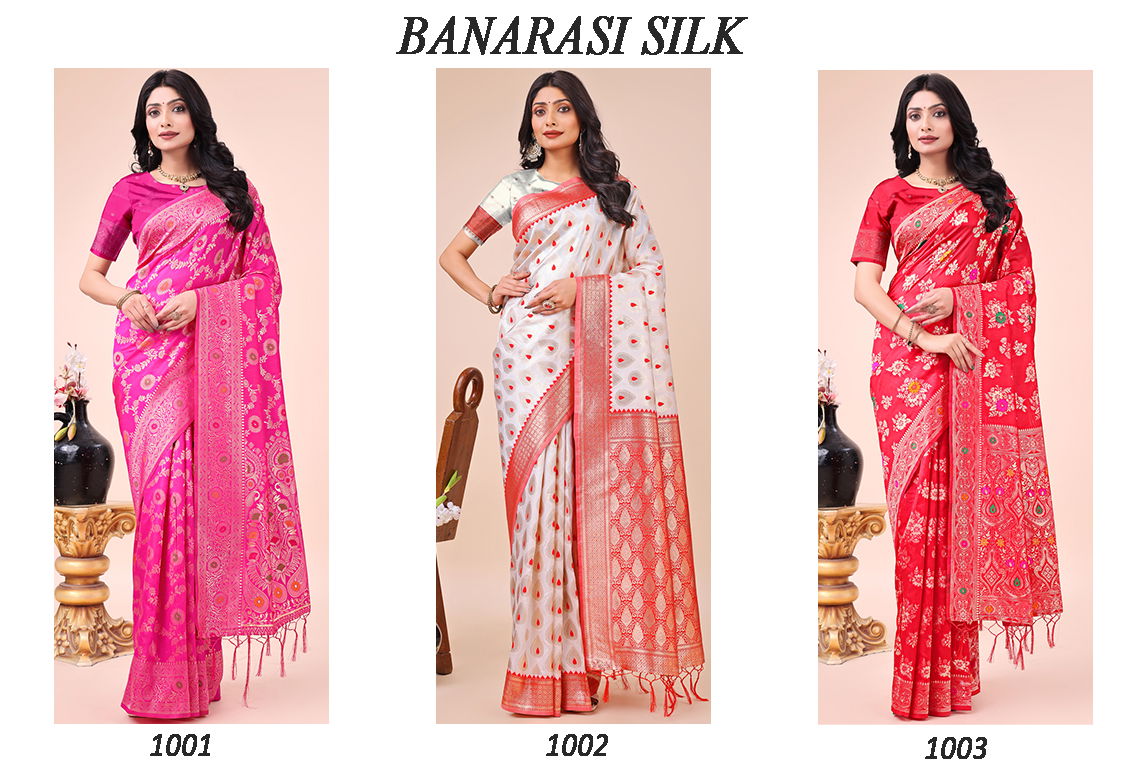 Banarasi by Bunawat Silk Sarees At Wholesale Prices
